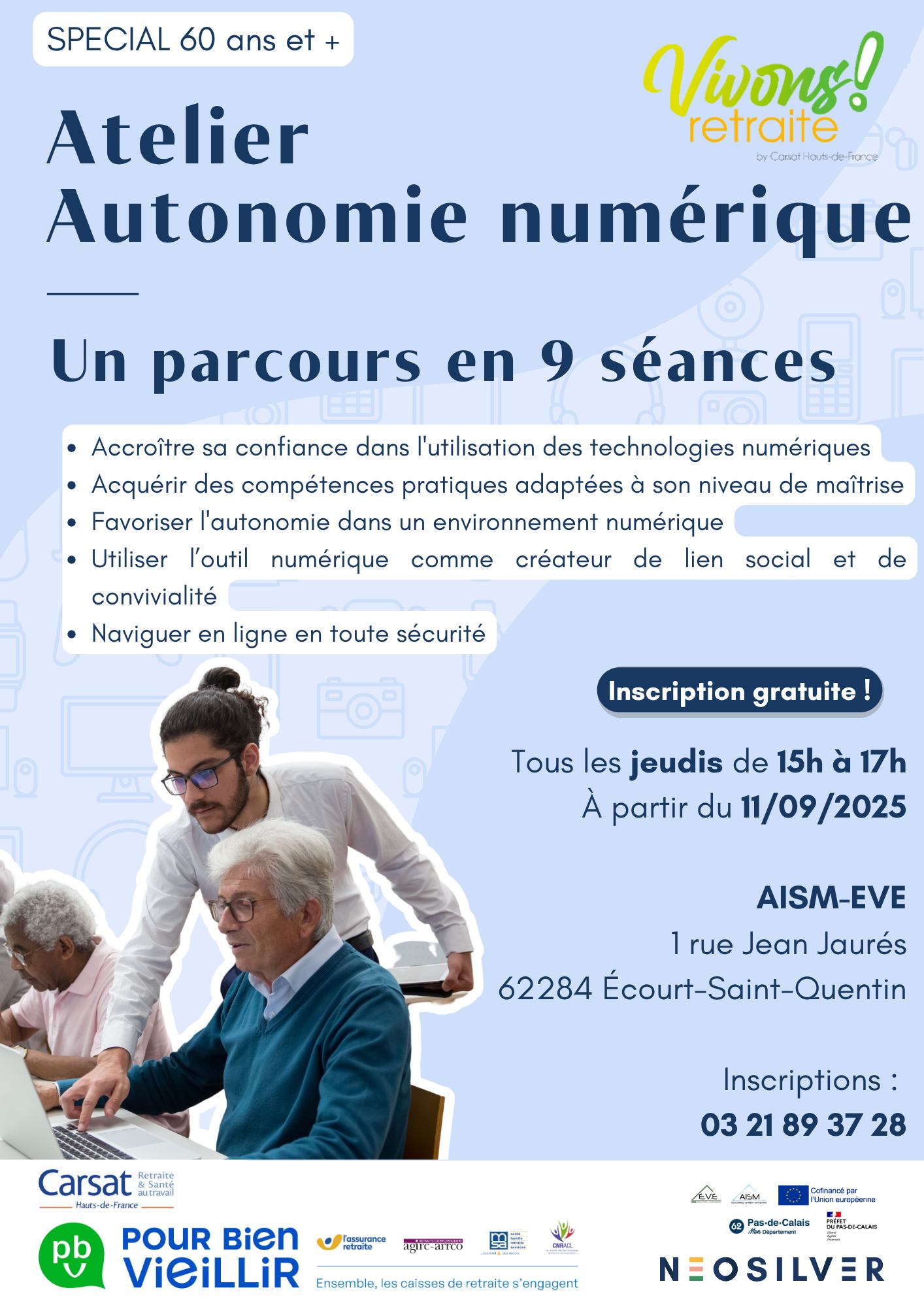 Lire la suite à propos de l’article Atelier autonomie numérique