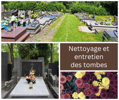 Lire la suite à propos de l’article La Toussaint approche, pensez à l’entretien de vos sépultures 🕊️ !