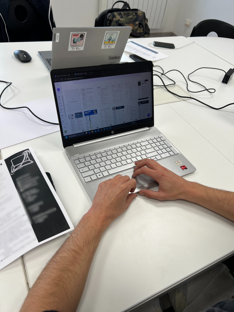 Nos ateliers numériques, création de CV