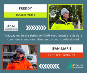 Lire la suite à propos de l’article À Bapaume, trois salariés de l’AISM contribuent à la vie de la commune et préparent leur avenir professionnel