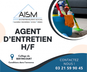 Lire la suite à propos de l’article 𝗢𝗙𝗙𝗥𝗘 𝗗’𝗘𝗠𝗣𝗟𝗢𝗜 – 𝗔𝗚𝗘𝗡𝗧 𝗗’𝗘𝗡𝗧𝗥𝗘𝗧𝗜𝗘𝗡 (𝗛/𝗙)