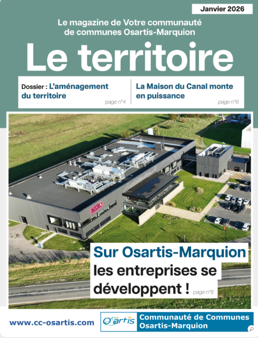 Lire la suite à propos de l’article EVE mise à l’honneur dans le magazine OSARTIS « Le Territoire »