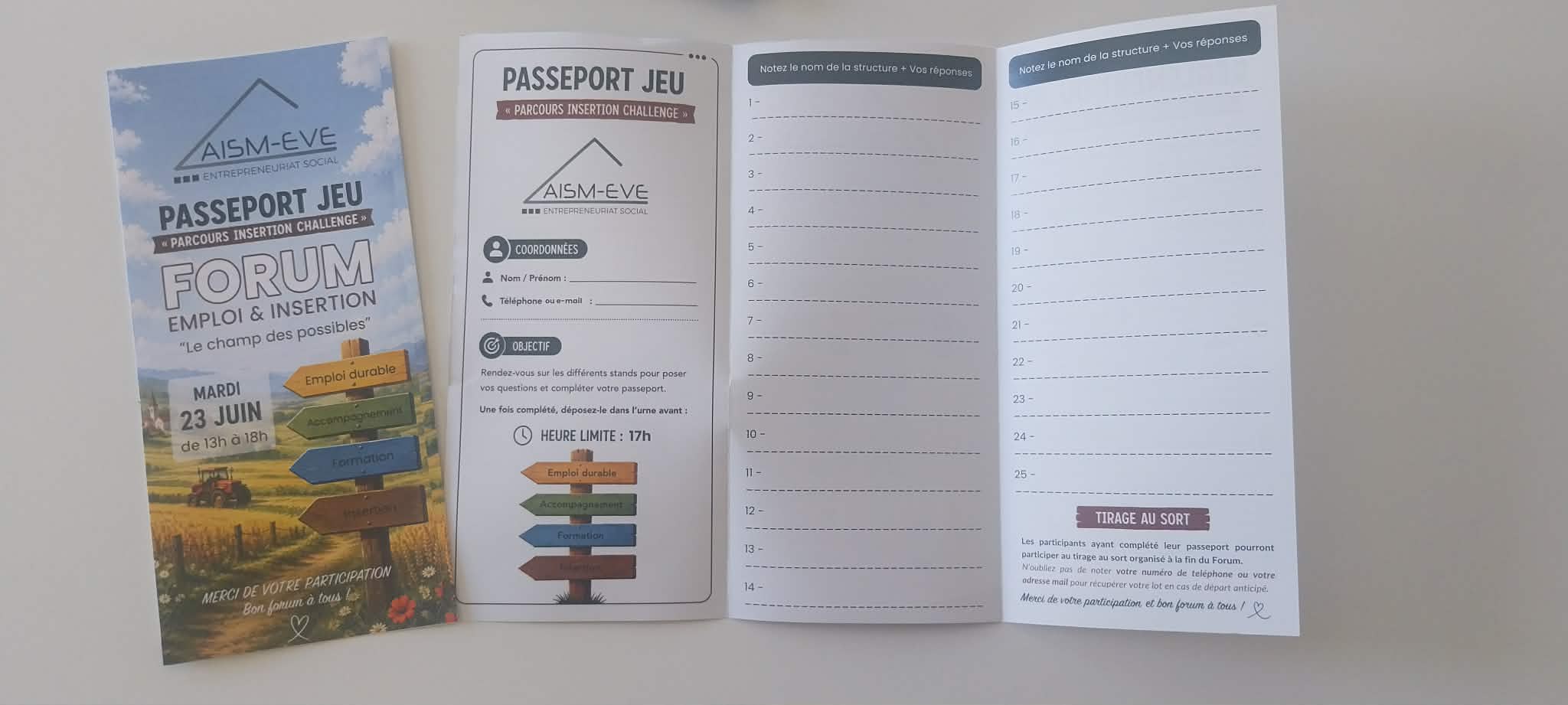 Jeu passeport